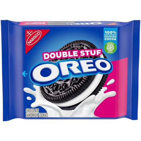 mega stuffed oreos|OREO Double Stuf Chocolate Sandwich Cookies .